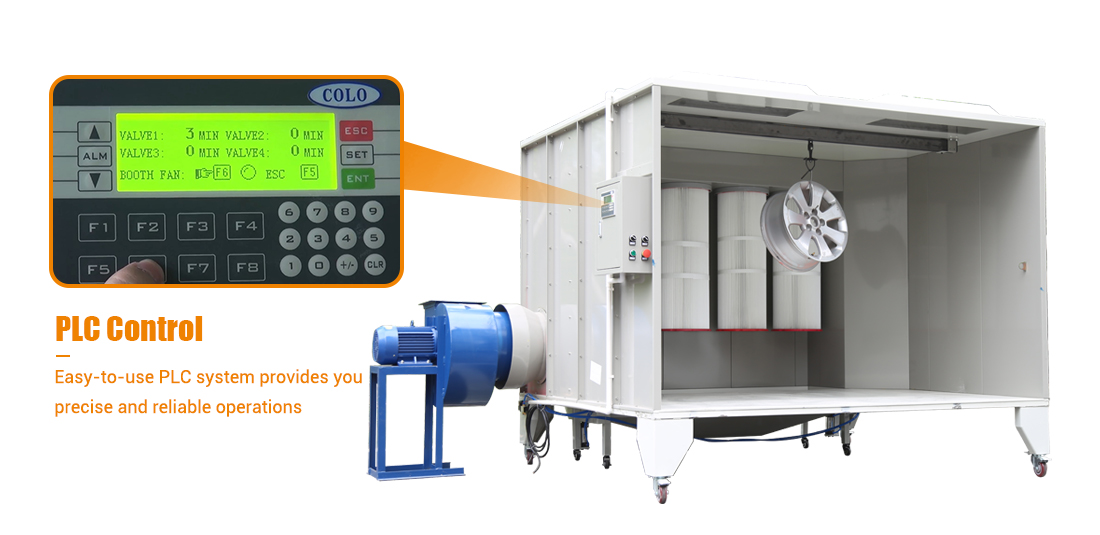 Powder Coating Spray Booth