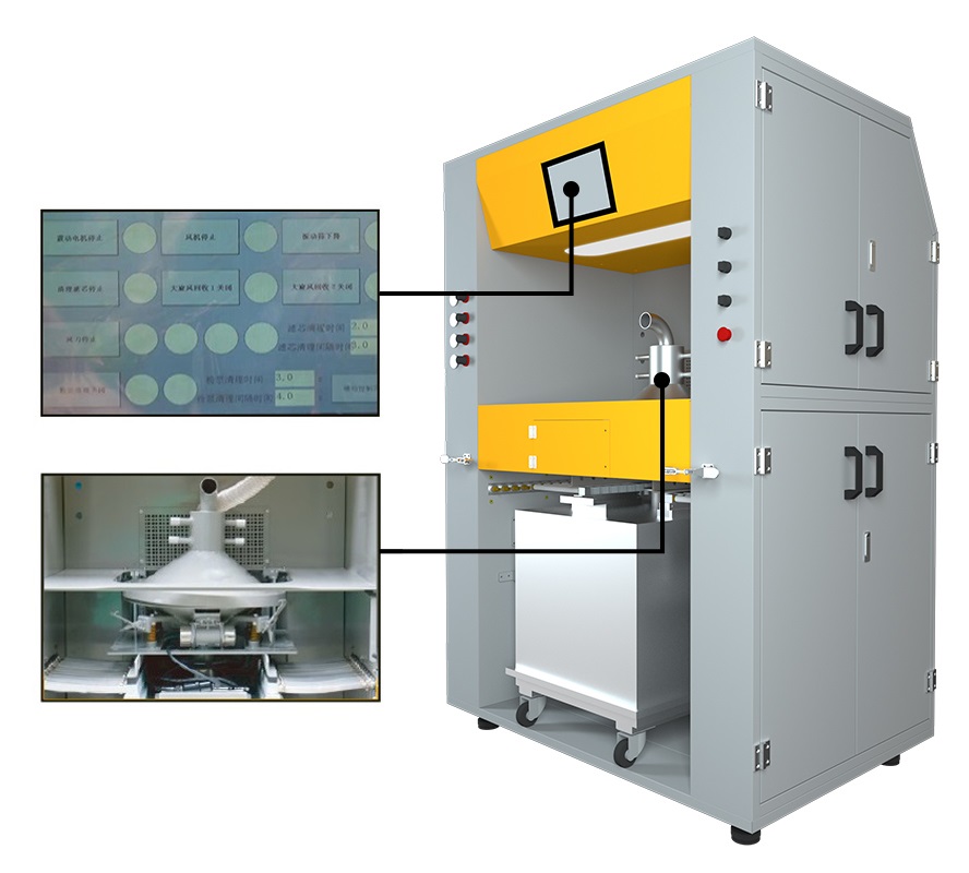 powder feed center
