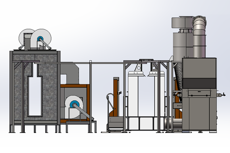 Automated Powder Coating Line
