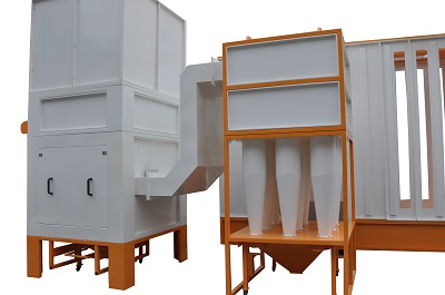 multi cyclone powder spray booth 1