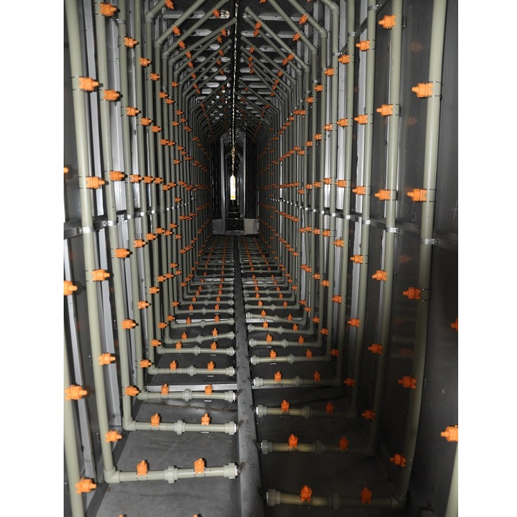 Spray Washing Tunnel