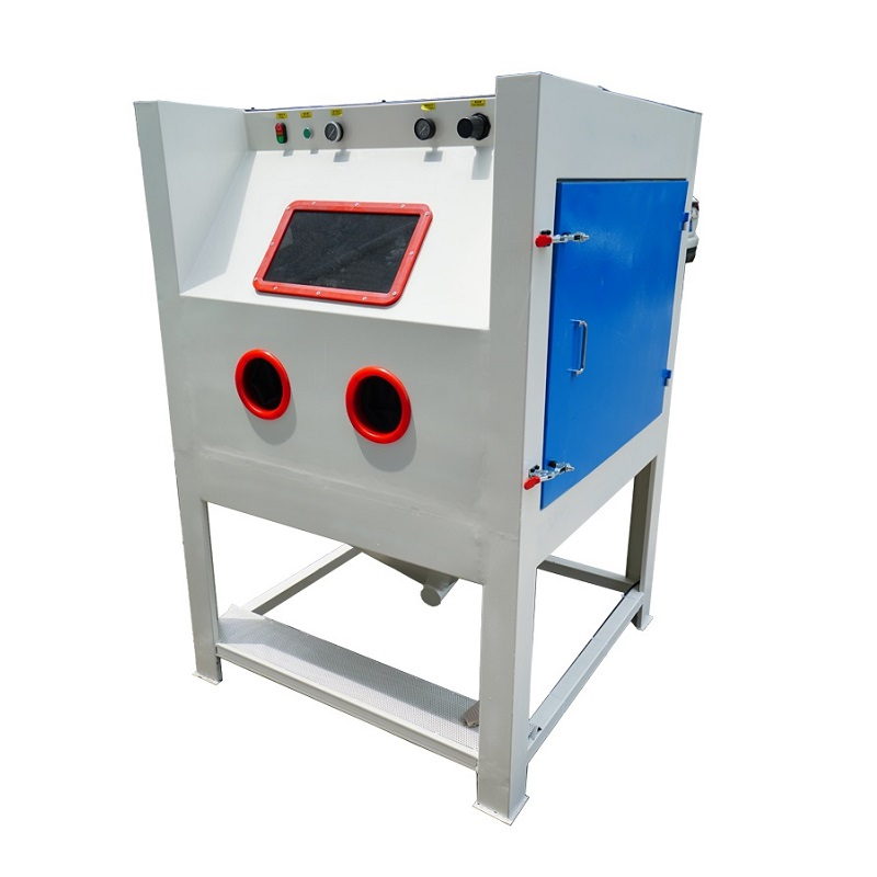 Suction Blast Cabinet Industrial Sandblasting Machine