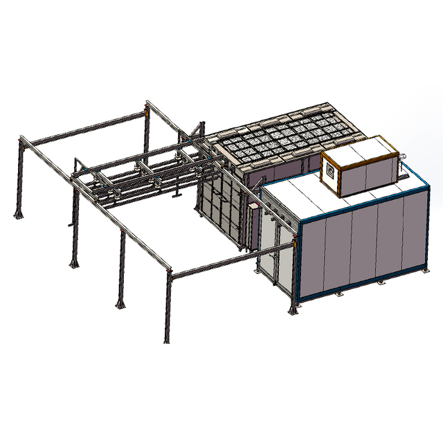 Walk-in Manual Powder Coating Plant