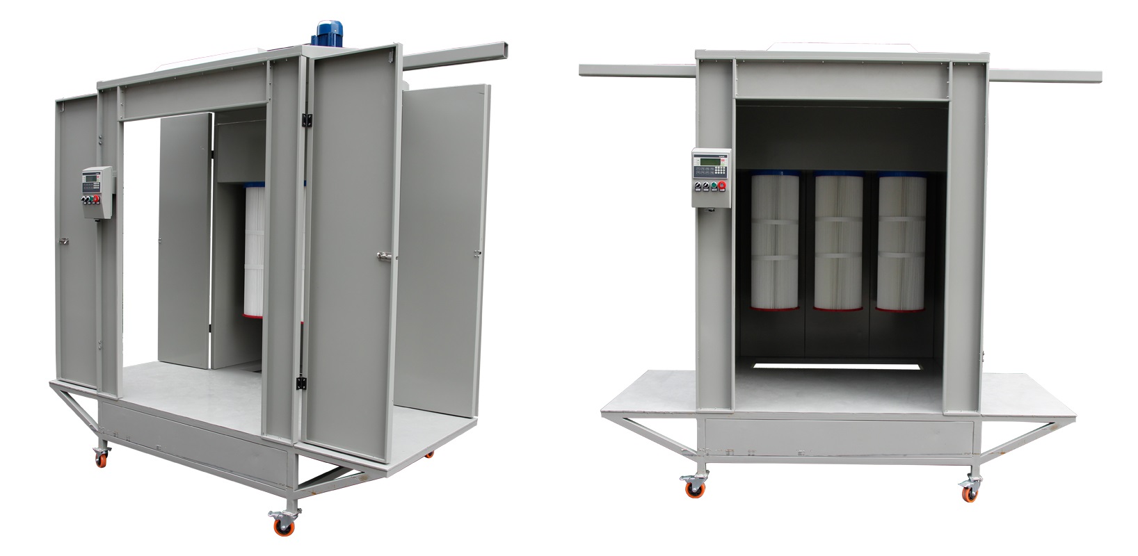 powder coating spray booth (1)