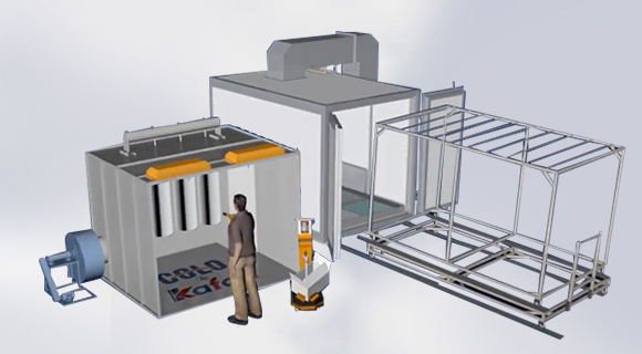 manual powder coating equipment