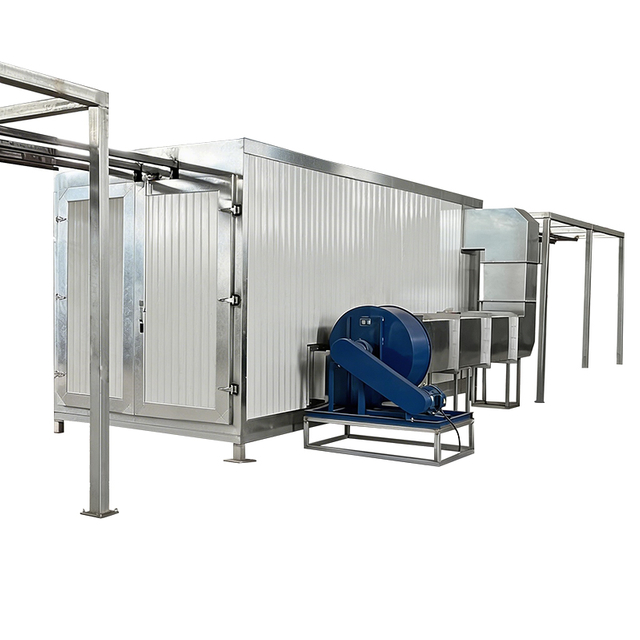 Batch Powder Coating Oven with Top Tracks