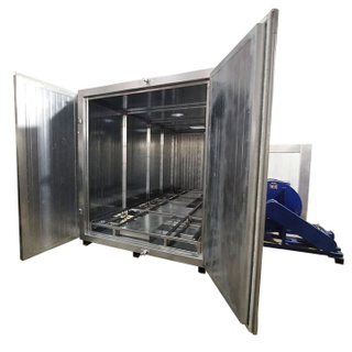 7m Batch Powder Coating Oven for Long & Large Parts