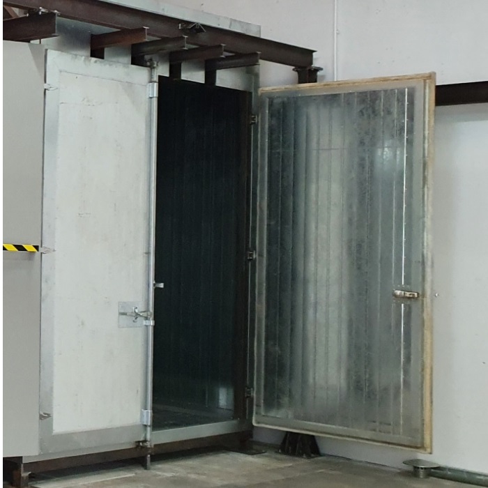 Walk-in Manual Powder Coating Plant