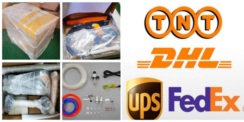 powder coating machine-packing 