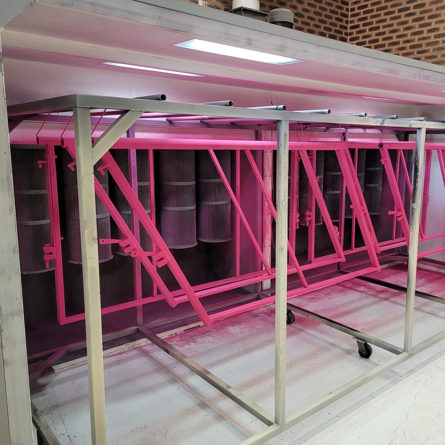 walk-in powder coating plant - 副本 (2)