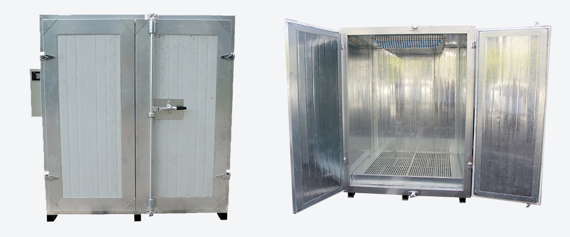 1818 powder coating oven