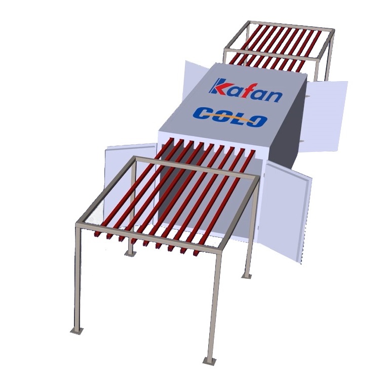 Batch Powder Coating Oven with Top Tracks