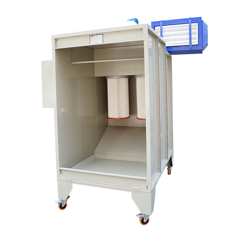 small powder coating booth