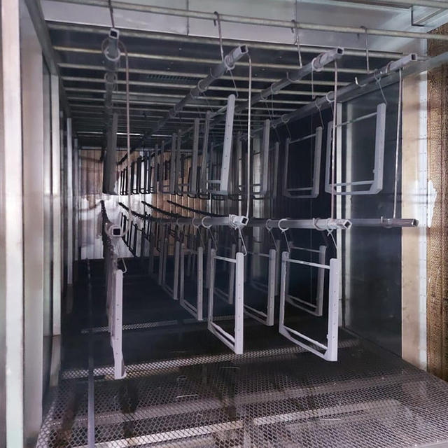 manual powder coating plant