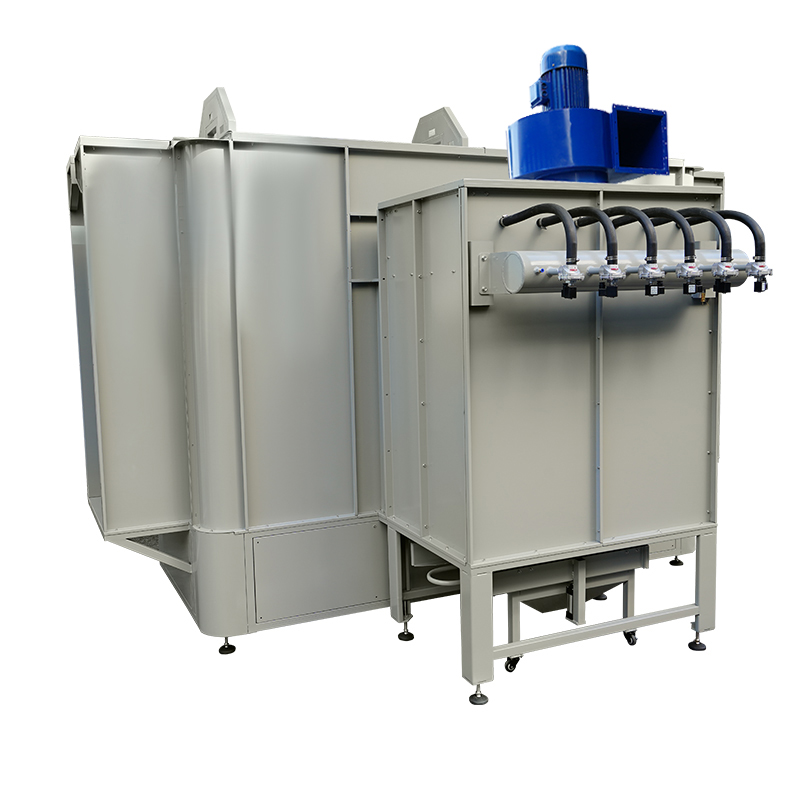 automatic powder spray booth