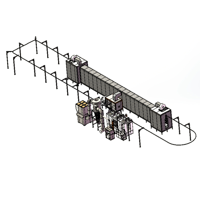 Fully Automated Powder Coating Line