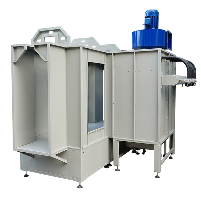 Manual Powder Coating Track Booth for Profiles & Frames