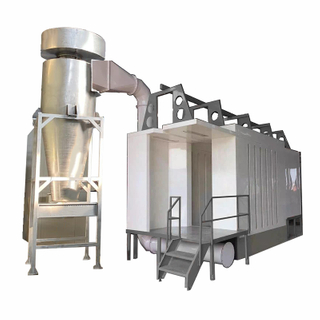 Mono-cyclone Automatic Powder Coating Booth