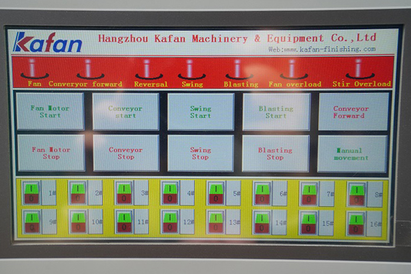 automatic blaster PLC