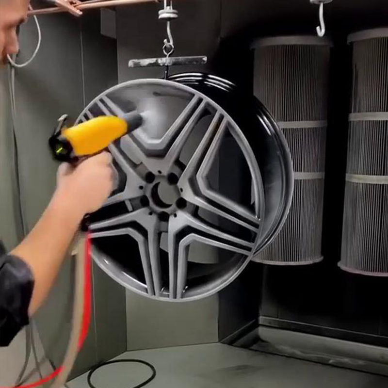 alloy wheel powder coating