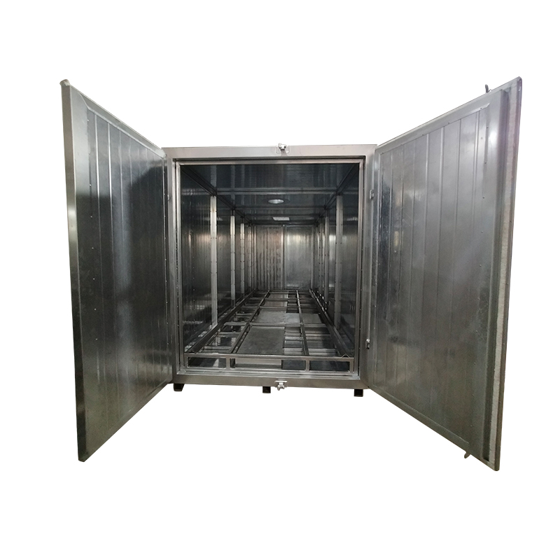 7m Batch Powder Coating Oven with Overhead Rails