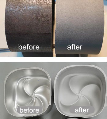 automatic sandblasting machine application
