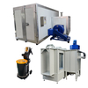 Pass Through Manual Powder Coating System Plant