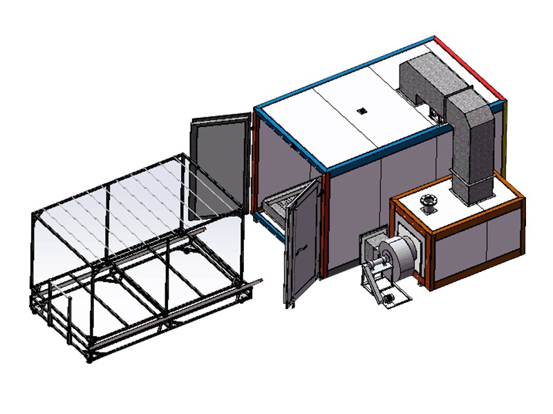Gas Powder Coat Oven