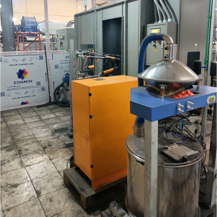 Powder Sieving and Recycling System