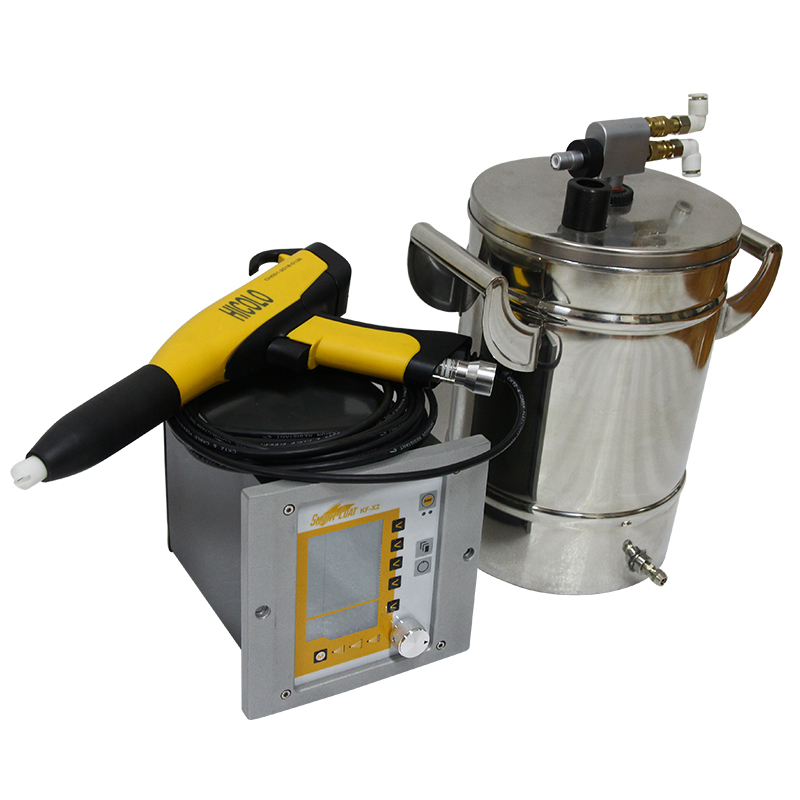 small powder coating machine
