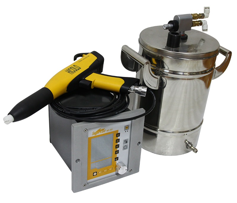 X2 powder coating machine
