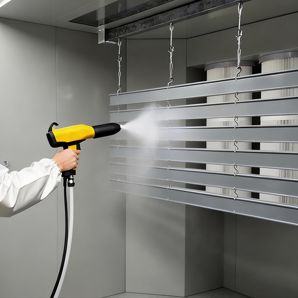 powder coating aluminum profiles