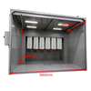 Large Walk-in Powder Coating Booth