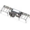 Semi-auto Powder Coating Line with Overhead Carriage