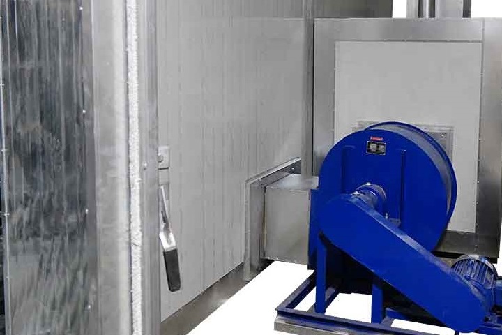 powder coating oven fan