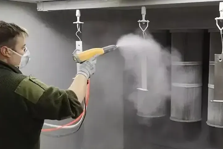 powder coating application