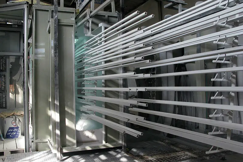 Powder Coating Aluminum Profiles