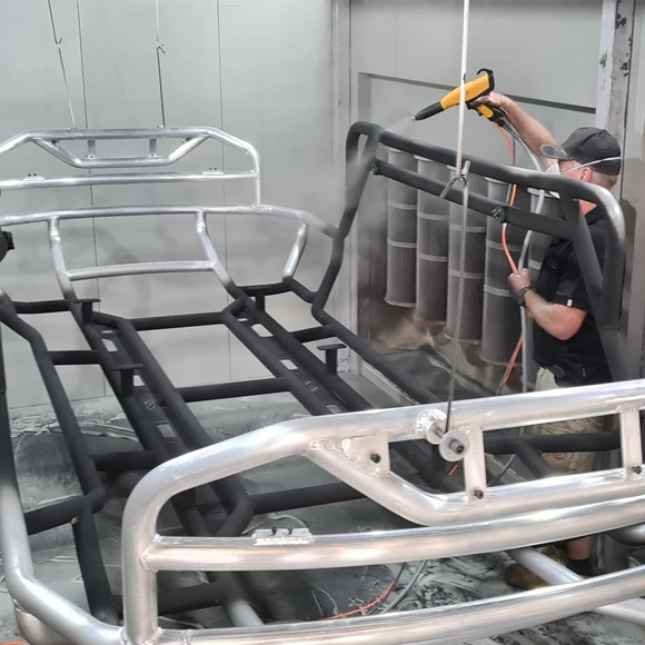 powder coating plant