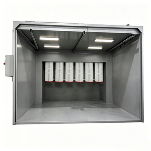 Large Walk-in Powder Coating Booth