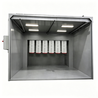 Large Walk-in Powder Coating Booth