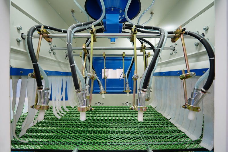 automatic sandblasting gun
