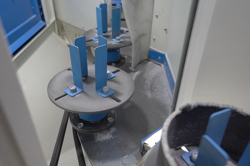 sandblasting turntable
