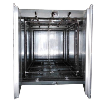 Batch Box Powder Coating Oven with Top Tracks